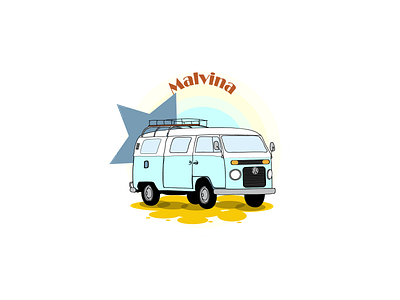 Kombi Malvina adobe illustrator cc design digitalart illustration kombi vector