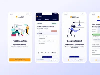 Human Capital Management – Web Application dashboard design system hr human resources illustration mobile ui onboarding step by step ui user centric ux uxui webapp wizard