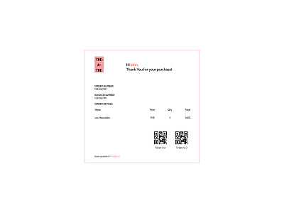 daily ui 017 [ email receipt ] art branding daily ui daily ui 017 dailyui dailyuichallenge design email email receipt graphic design receipt ui ux web