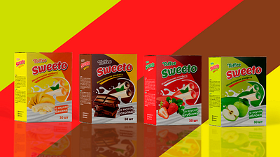 Toffee Sweeto | Packaging Design pack package packaging packaging design sweet sweetness sweets