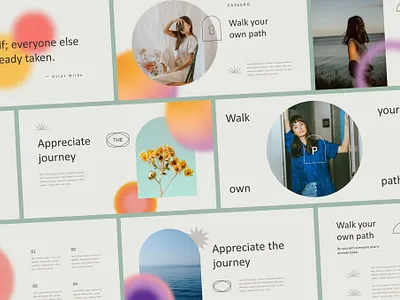 FREE Passero - Aesthetic Modern Theme Google Slides aesthetic modern branding clean company corporate creative proposal design fashion google slide graphic design illustration modern motion graphics multipurpose proposal slide template template theme google ui website