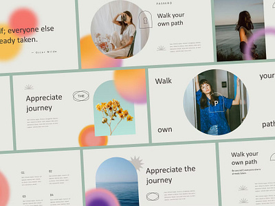 FREE Passero - Aesthetic Modern Theme Google Slides aesthetic modern branding clean company corporate creative proposal design fashion google slide graphic design illustration modern motion graphics multipurpose proposal slide template template theme google ui website