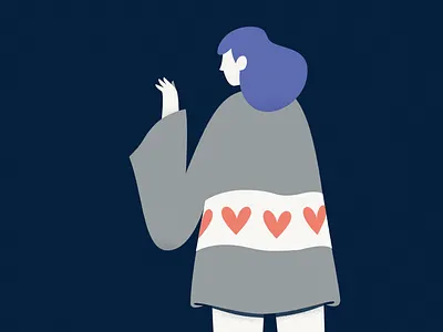 bite the hand by boygenius boygenius bye girl illustration inspired loss love music song vector