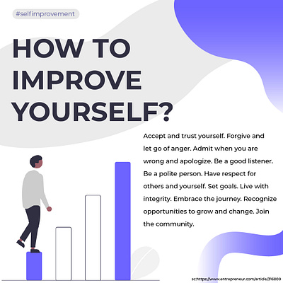 How To Improve Yourself flat gradient graphic design graphicdesign illustations illustration illustration digital illustrator vector