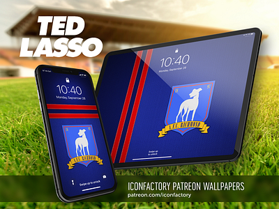 Ted Lasso - Richmond Wallpaper football homescreen iconfactory ipad iphone lockscreen patreon soccer sports television tv wallpaper