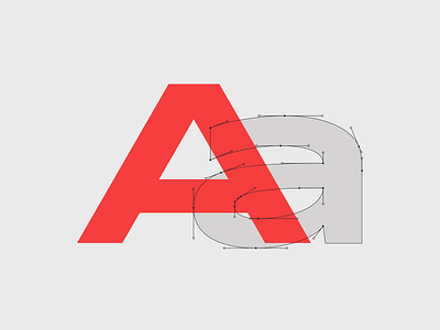 Kinetic Typeface contemporary minimal minimal presentation