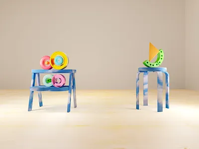 Karel Martens 3D objects 3d 3dart 3dmodeling 3dshapes blender blender 3d blender3dart colors karelmartens