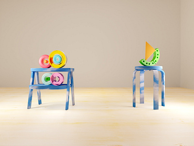 Karel Martens 3D objects 3d 3dart 3dmodeling 3dshapes blender blender 3d blender3dart colors karelmartens