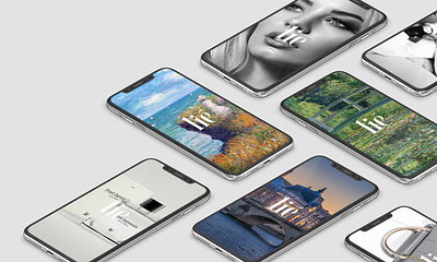 Lié brand brand identity design fashion logo