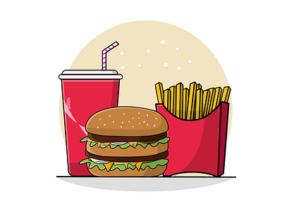 BIGMAC Illustration design illustration illustrator logo vector