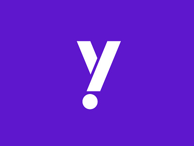Yahoo! app google icon logo media mobile monogram news pentagram rebrand search service social typogaphy ui ux web yahoo