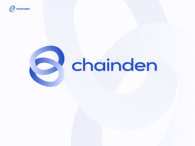 Chainden Logo v.2 branding clean deep blue deepblue design logo logo design minimal minimalist plain