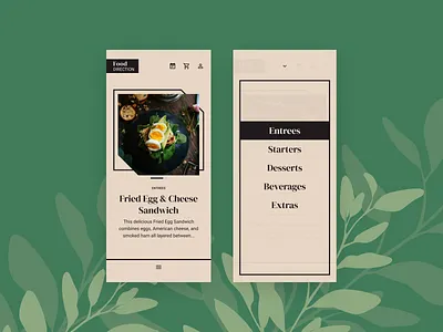 Restaurant App Concept android app app design booking brown delivery dish figma food kitchen map menu minimalist mobile order pickup restaurant style ui