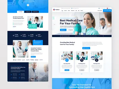 Medikon Classic clinic corona dental dentist doctor doctor profile health health care healthcare hospital medical medical care medicine pharmacy physician surgeon user interface user interface design userinterface uxdesign