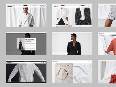 Chalayan animation branding chalayan dark ui design e commorce illustration landing landing page logo motion graphics product design shopping website ui ux web design website