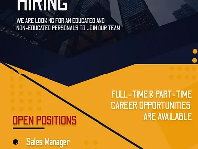 Job Posting fliers flyer job job application job board job listing jobs poster poster art poster design posters