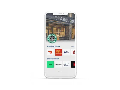 Mobile Rewards clean mobile mobile app offers rewards app scroll ui