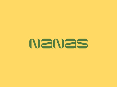 Nanas - Logo design, branding, logotype, typography letter lettermark letters logo logo design logodesign logos logotype minimalist logo modern modern design modern logo simple design simple logo simplicity type design typedesign typeface typogaphy