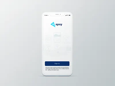 Simple Sign In Screen app finance landing mobile onboarding onboarding screen onboarding ui sign in ui uiux