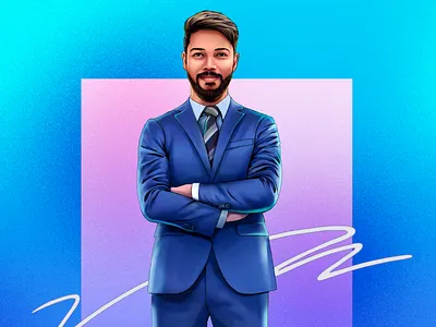 Stay Driven 2d 3d abstract adobe illustrator art branding vector character concept design flat graphic design illustration man portrait space vintage