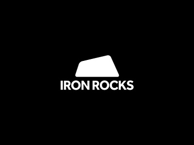 Iron Rocks Crossfit branding design logo