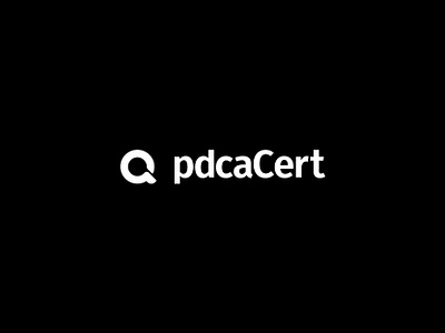 pdcaCert GmbH branding design logo