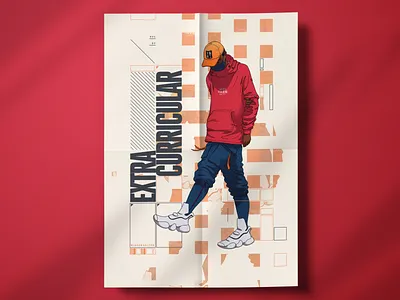 Extra Curricular anime character design comic art cyberpunk fashion fashion illustration heads up display high tech illustration layout tech techno y2k