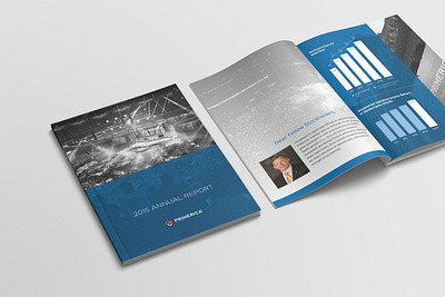 2015 Primerica Annual Report annualreport charts corporate identity financial infographics layout publication