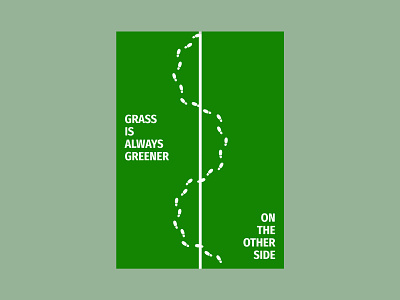 Grass Poster Concept. 3d animation clean creative design graphic design grass minimal motion graphics poster posterdesign posterinspiration ui uidesigners uigarage uigers uiux ux uxdesigners uxtrends