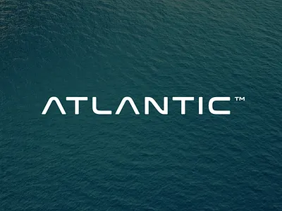 ATLANTIC™ / redesign logotype ✏ atlantic brand branding design designer identity letter logo logodesign logodesigner logotype mark redesign type typography