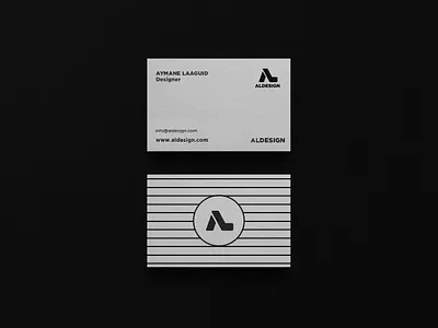 AL Design Business Card branding business card design design illustration logo minimal