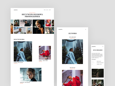 Photography portfolio website photo website photographer porfolio photography portfolio template webflow website website template