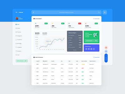 Collector Dashboard UI dashboard dashboard app dashboard design dashboard template dashboard ui design inspiration ui ui design ux ux design web