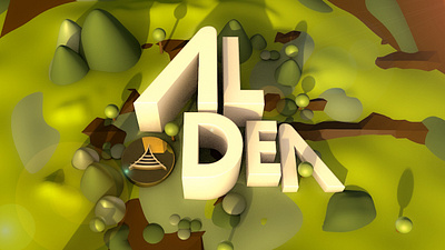 Aldea Paradise 3d animation art branding cinema4d design illustration logo love vector