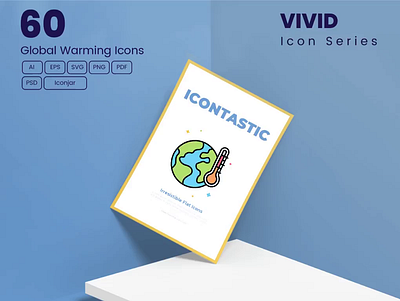 Global Warming Icons design icon icons illustration ui ux vector