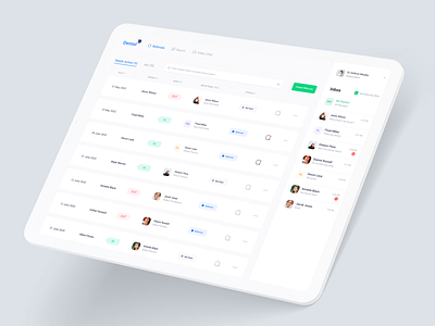 Dental Dashboard app clean clinic dental dental clinic dentist design doctor health app healthcare interface minimal sunday teetn tooth ui uiux