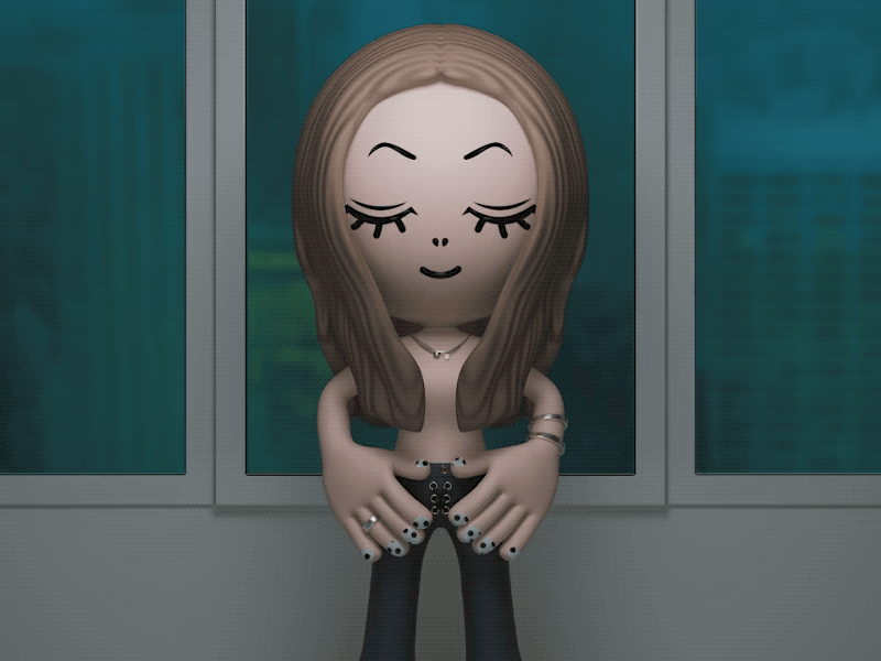 A-Birthday 2020 arnoldrender ayumi hamasaki ayupan c4d character digitalart