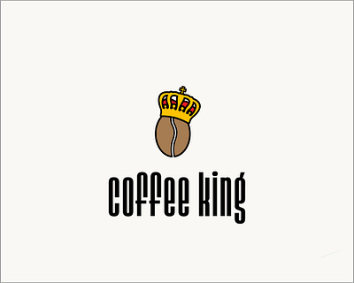 coffeeking coffe logo logo design logodesign