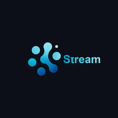 Streamin Logo brand branding design designer icon illustrator logo