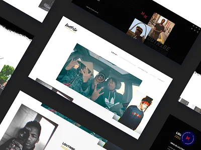 LouTribe - 2 design ui ux web design website