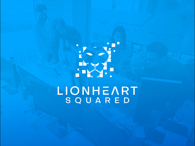 Lionheart Squared abstractlogo branding branding design corporateidentity lionlogo logo logoconcept logodesign logoidea logoideas logoinspuration logos logotype