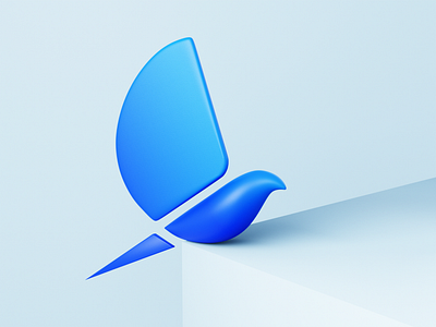 Sparrow Code Logo 3d branding design graphic design logo ui