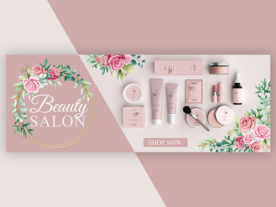 BANNER FOR WEBSITE ADD, BEAUTY SALON banner banner ad banner ads beauty beauty salon design graphic design photoshop