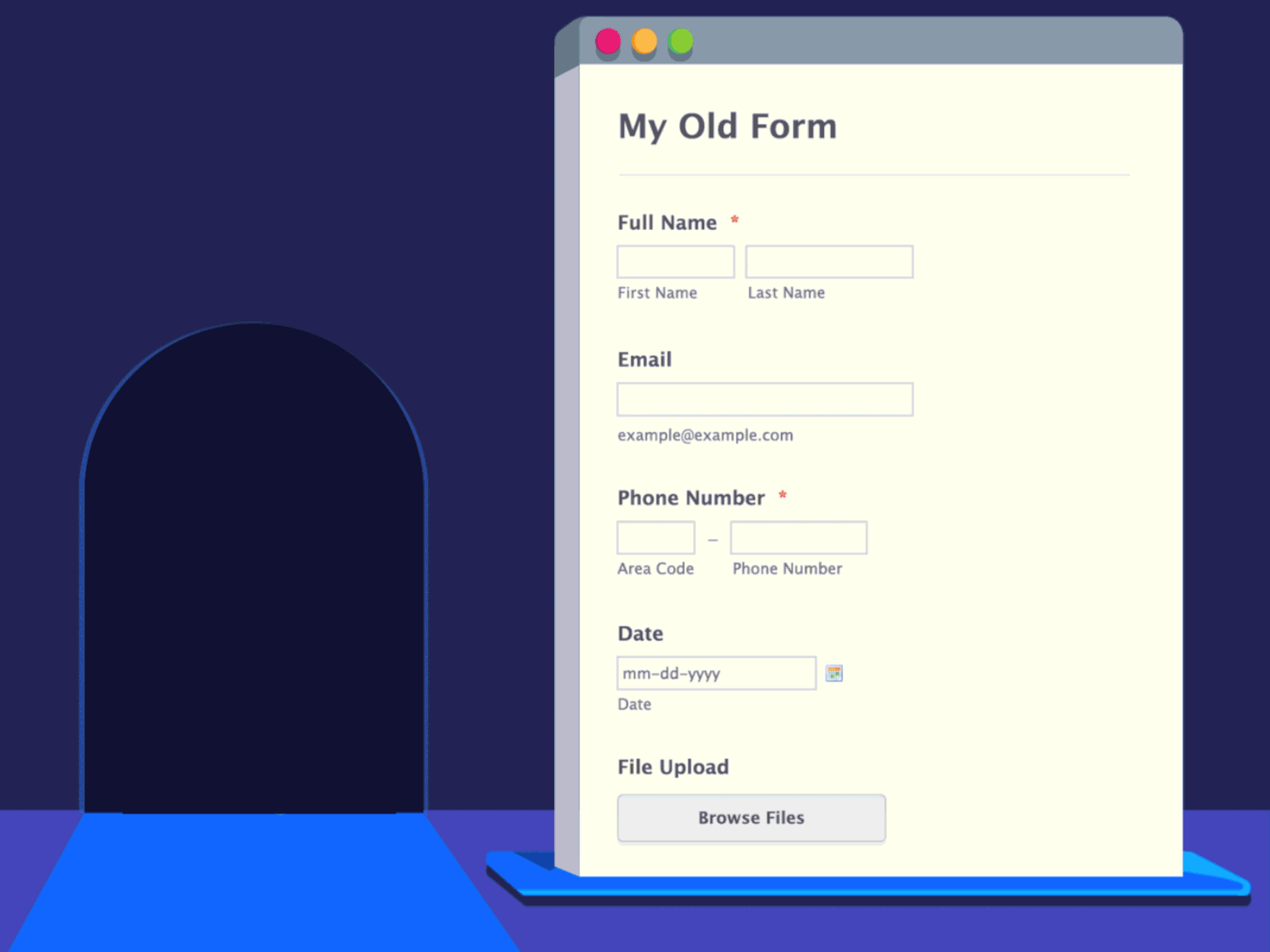Introducing JotForm's new default form theme by Murat Kuscu on Dribbble