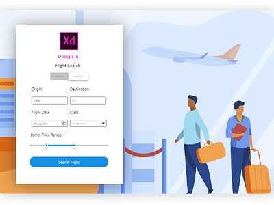 Flight Ticket Booking adobe xd adobe xd design booking web design design design in adobe xd flight booking design flight ticket flight ticket booking page design ui webdesign