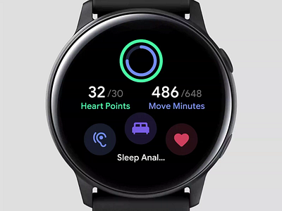 Health Tracker Animation animation app application concept dark design fit fitness fitness app function google health health app healthcare healthy layout platform sketch switch ui