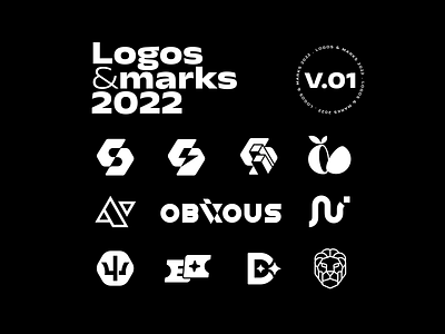 Logos & Marks 2022 vol.1 brand design branding design illustration logo logo design logomark