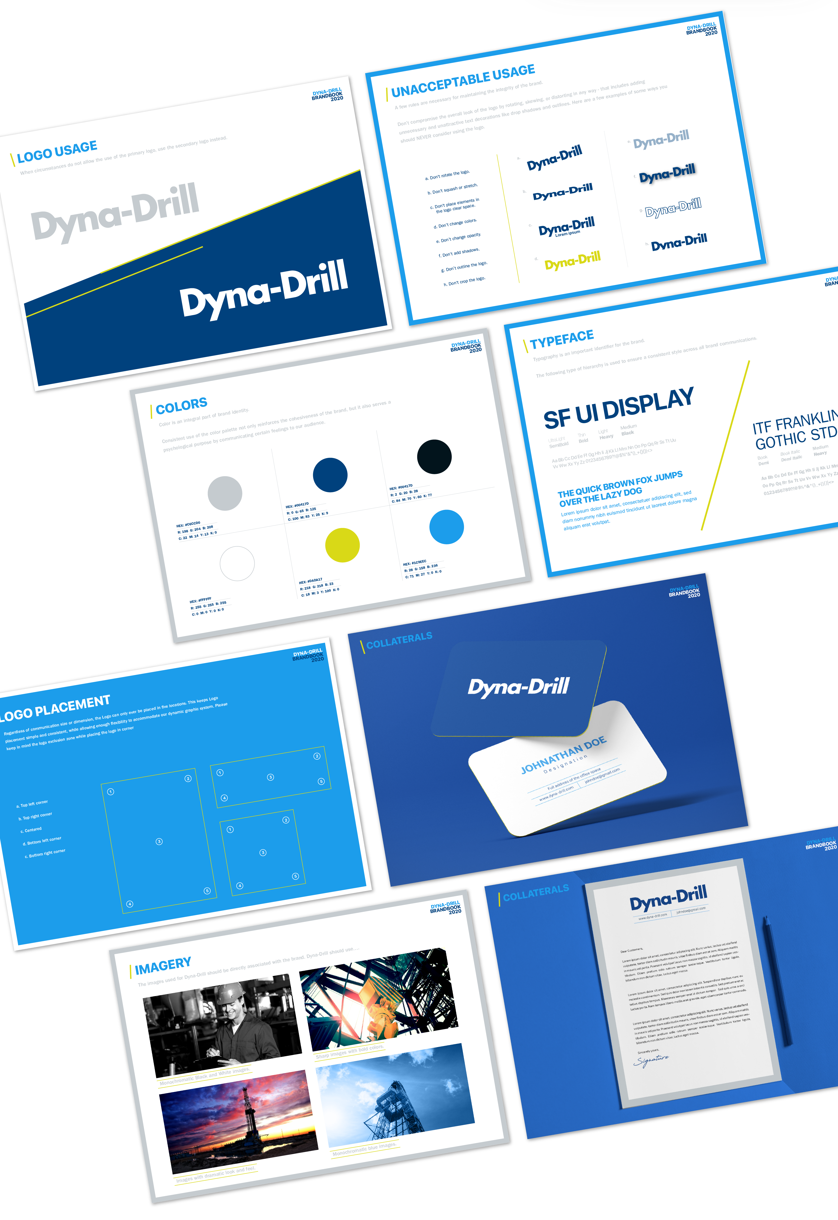 Corporate Branding blue brandbook branding branding design corporate corporate branidng design grahic design graphicdesign oil and gas ui visual brand identity visual identity