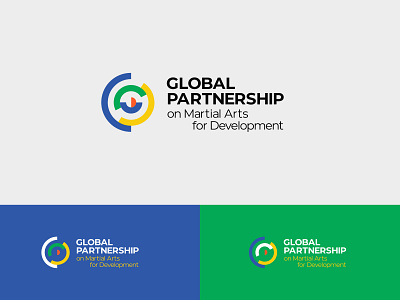 Global partnership agency art branding global graphic design logo martial