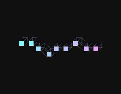 Blockchain blockchain cryptocurrency illustration